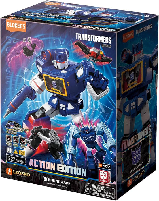Blokees Transformers Action Edition 01 G1 Soundwave