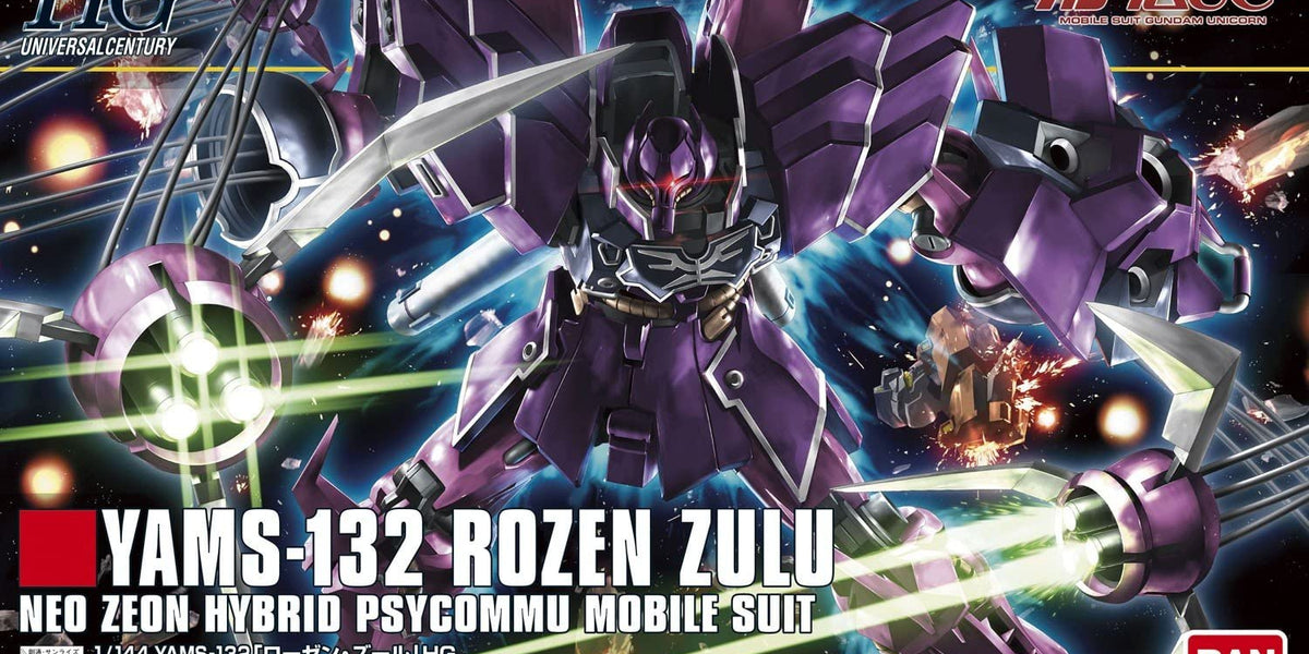 HGUC 149 YAMS-132 Rozen Zulu