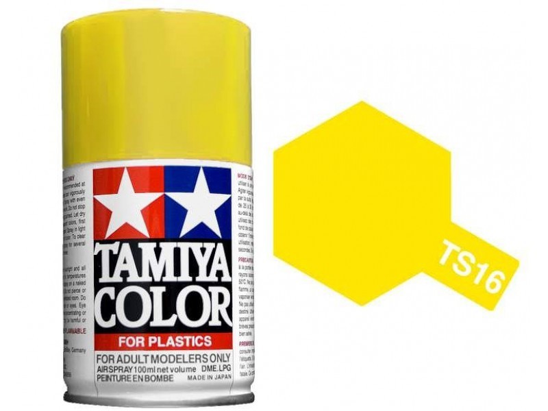 Tamiya 100ml TS-16 Yellow