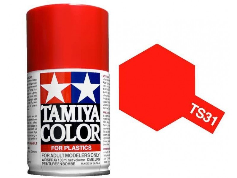 Tamiya 100ml TS-31 Bright Orange