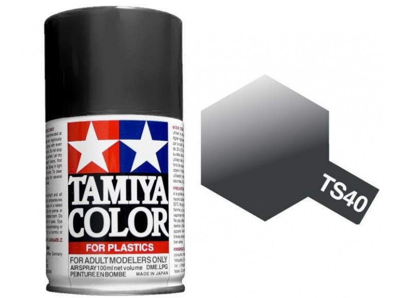 Tamiya Spray TS-40 Metallic Black - 100ml