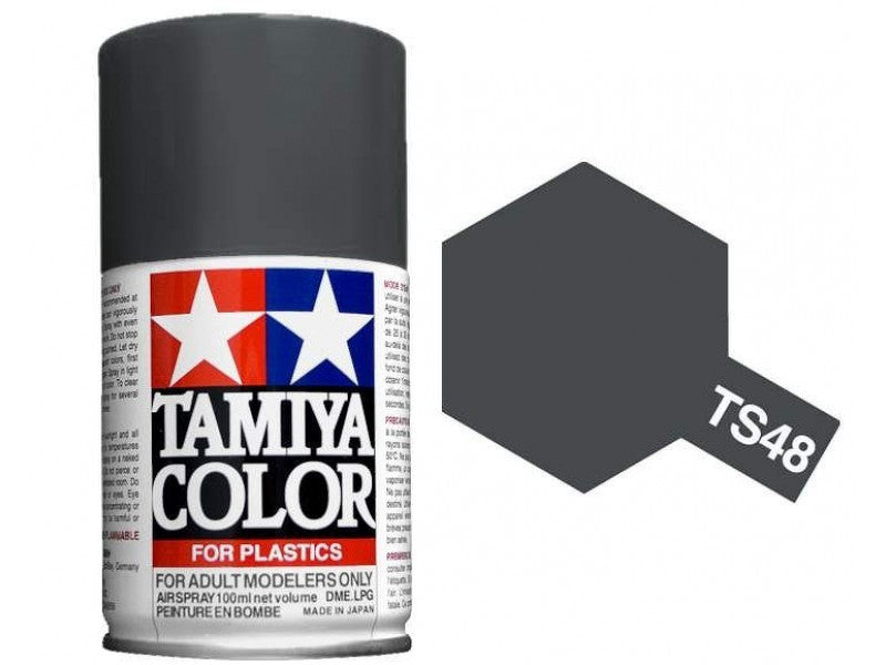 Tamiya 100ml TS-48 Gunmetal / Gunship Grey