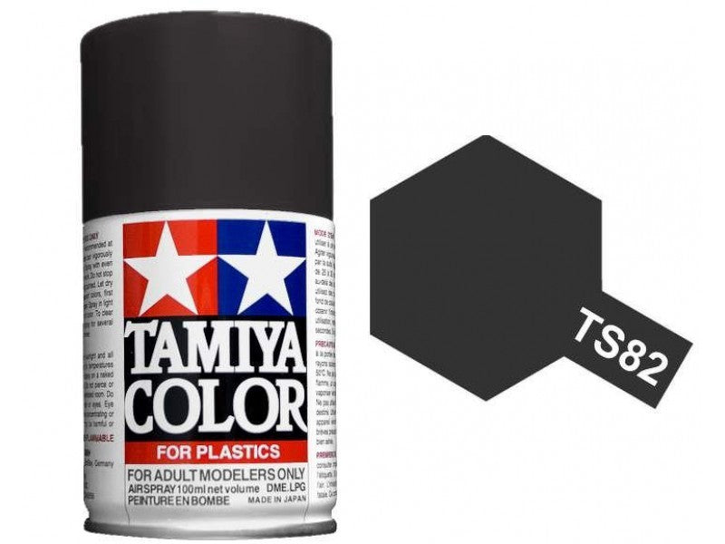 Tamiya 100ml TS-82 Black Rubber