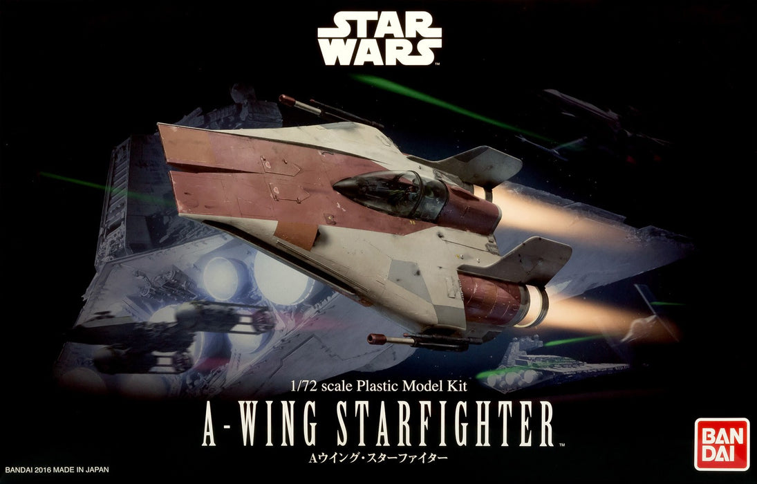 Bandai Star Wars 1/72 A-Wing Starfighter