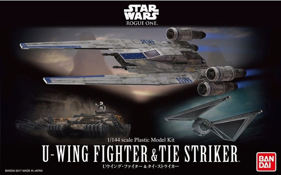 Bandai Star Wars 1/144 U-Wing Fighter and Tie Striker