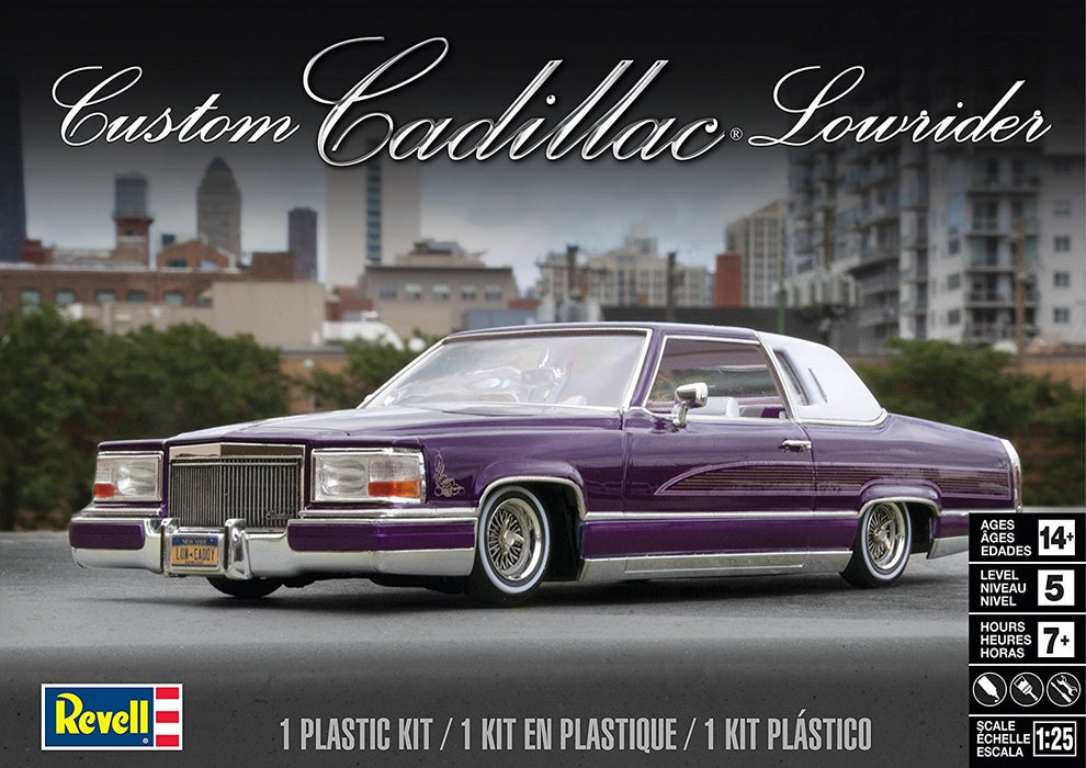 Revell Custom Cadillac Lowrider - 1/25 Scale Model Kit