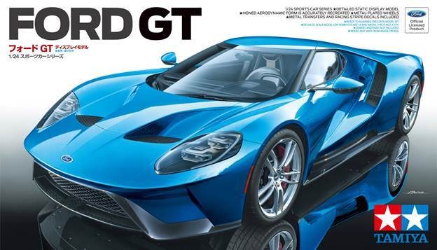 Tamiya Ford GT Model Kit - 1/24 Scale Model Kit