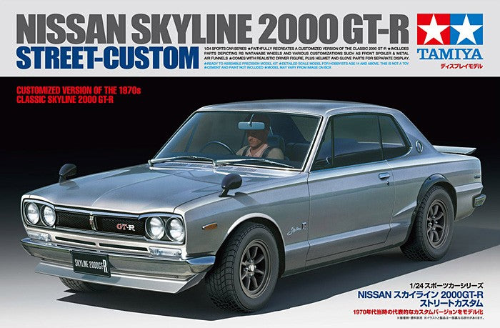 Tamiya 1/24  Nissan Skyline 2000GT-R Street-Custom