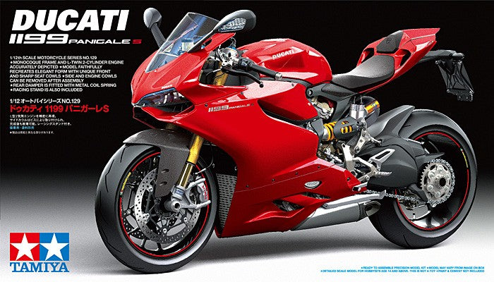 Tamiya Ducati 1199 Panigale S - 1/12 Scale Model Kit