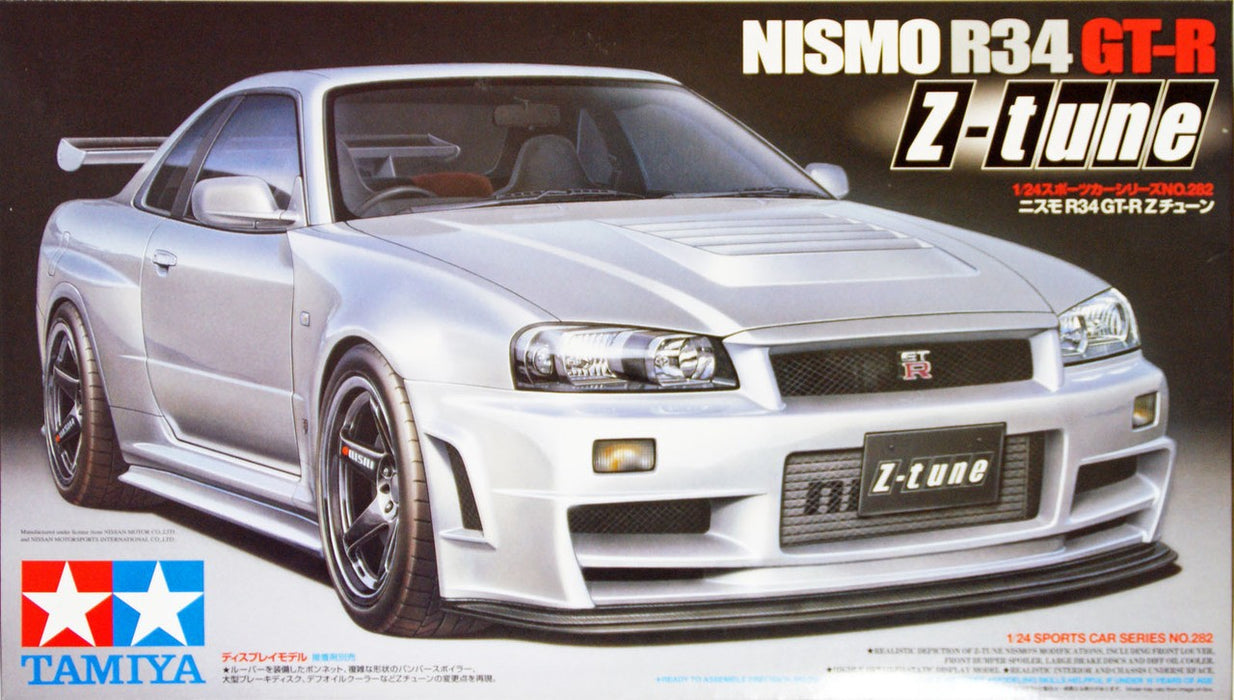 Tamiya NISMO R34 GT-R Z-tune Model Kit - 1/24 Scale