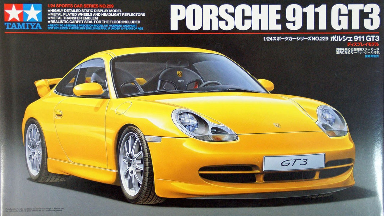 Tamiya Porsche 911 GT3 - 1/24 Scale Model Kit