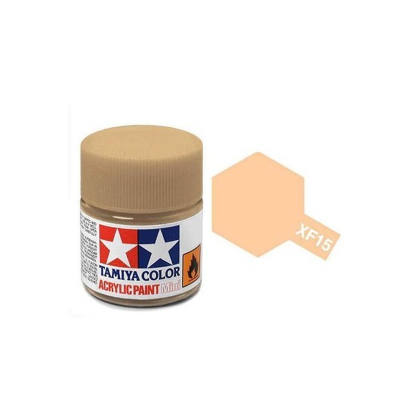 Tamiya Acrylic Mini XF-15 Flat Flesh - 10ml Jar