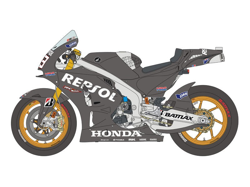 Blue Stuff HONDA RC213V Test 2014 / 2015 - 1/12 Decals