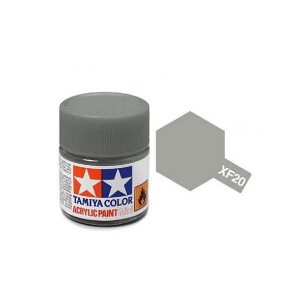 Tamiya Acrylic Mini XF-20 Medium Grey - 10ml Jar