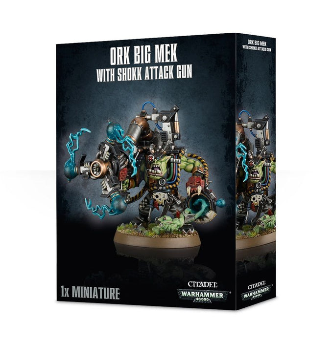 Orks: Big Mek with Shokk Attack Gun