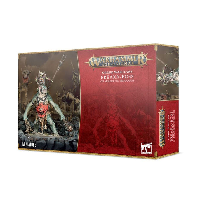 Orruk Warclans: Breaka-boss on MirebruteTroggoth