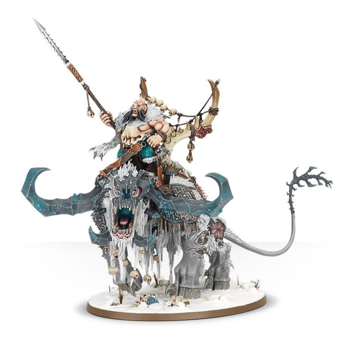 Ogor Mawtribes: Frostlord on Stonehorn