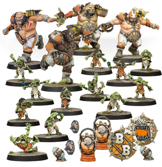 Ogre Blood Bowl Team - The Fire Mountain Gut Busters