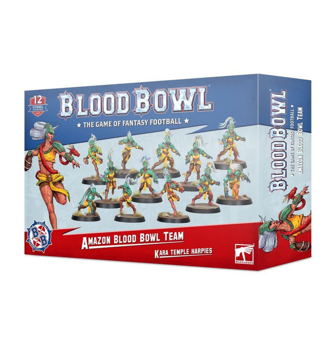 Amazon Blood Bowl Team - The Kara Temple Harpies