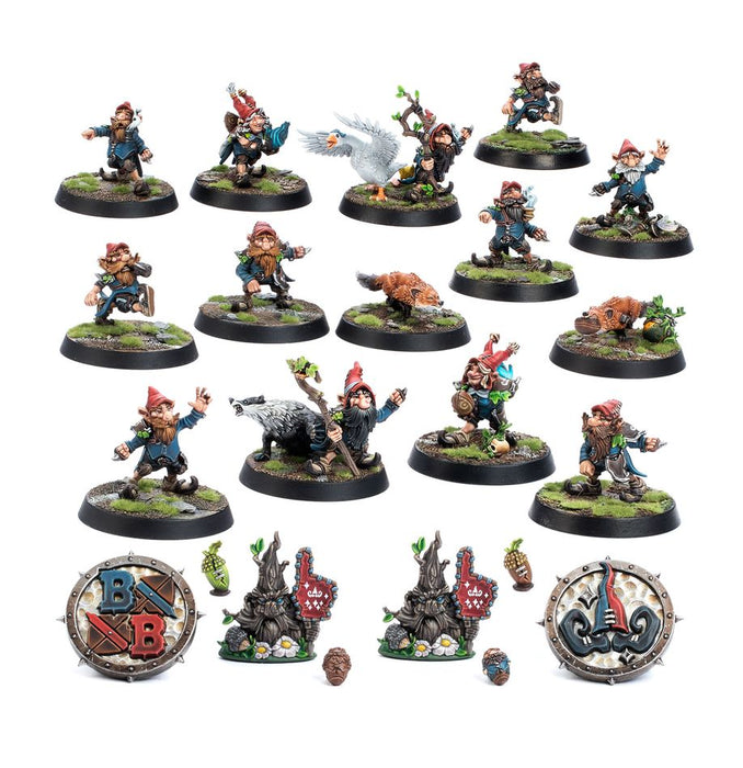 Gnome Blood Bowl Team - The Glimdwarrow Groundhogs