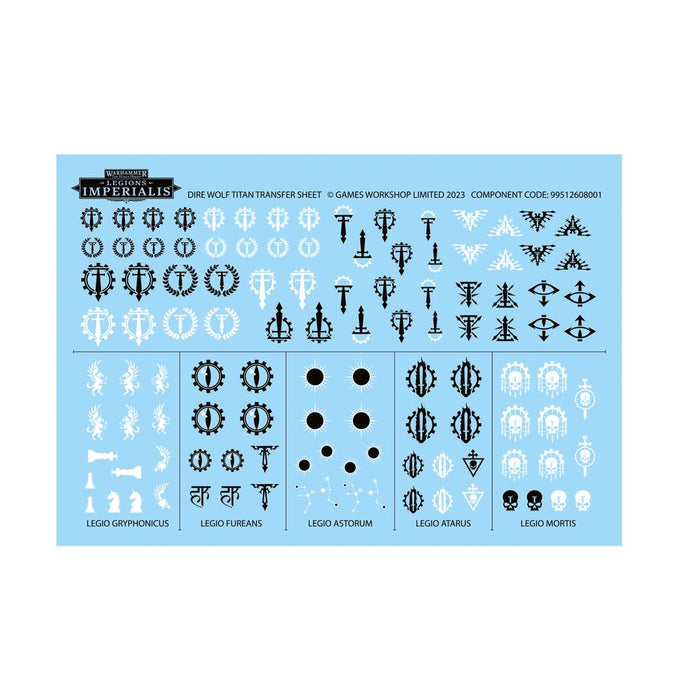 Legions Imperialis: Dire Wolf Heavy Scout Titans