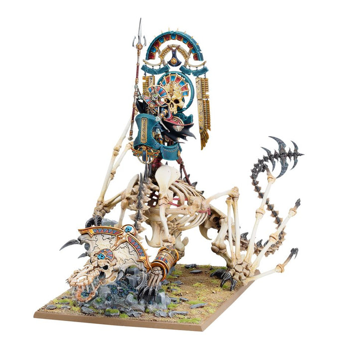 Tomb Kings: Tomb King/Liche Priest On Necrolith Bone Dragon