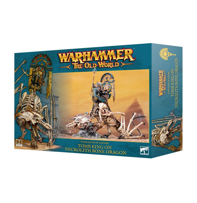 Tomb Kings: Tomb King/Liche Priest On Necrolith Bone Dragon