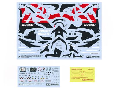 Tamiya Ducati Superleggera V4 W/ Racing Kit- 1/12 Scale Model Kit