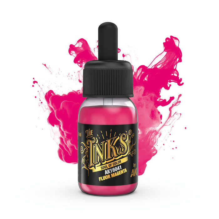 AK Interactive - The Inks - Flour Magenta