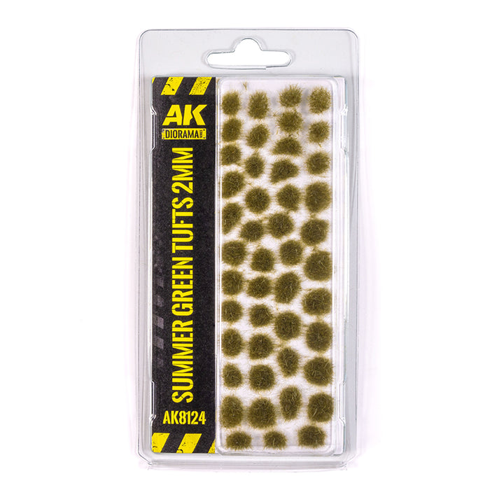 AK Interactive Diorama Summer Green Tufts 6mm - AK8124