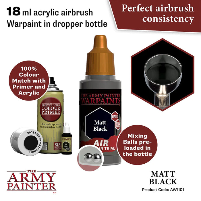 Warpaints Air: Matt Black