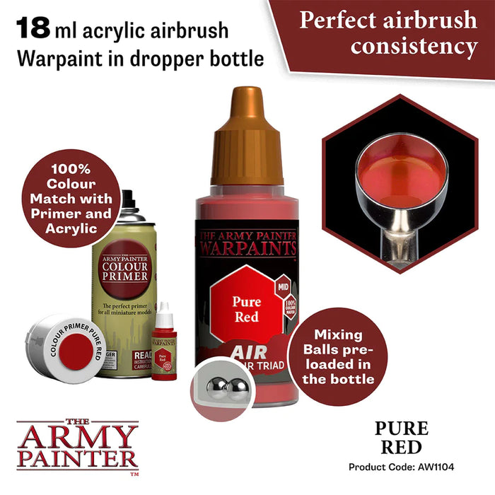 Warpaints Air: Pure Red