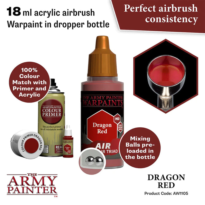 Warpaints Air: Dragon Red