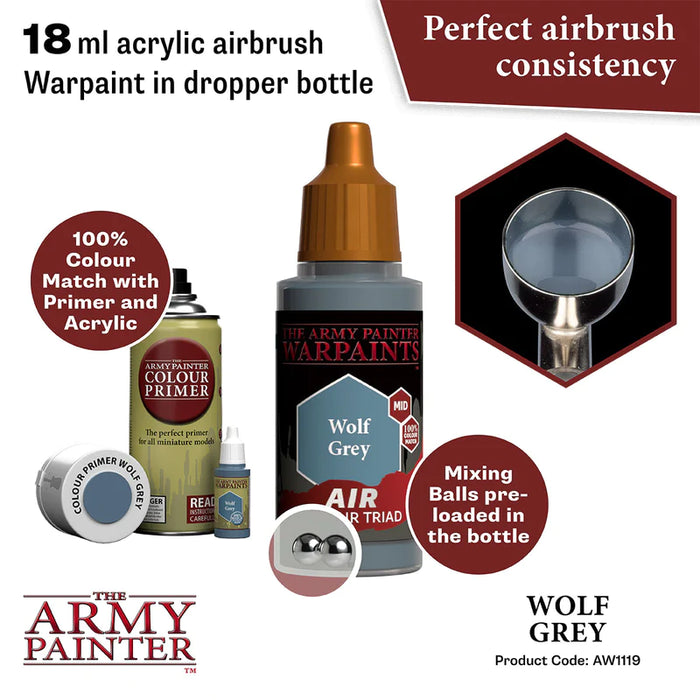 Warpaints Air: Wolf Grey