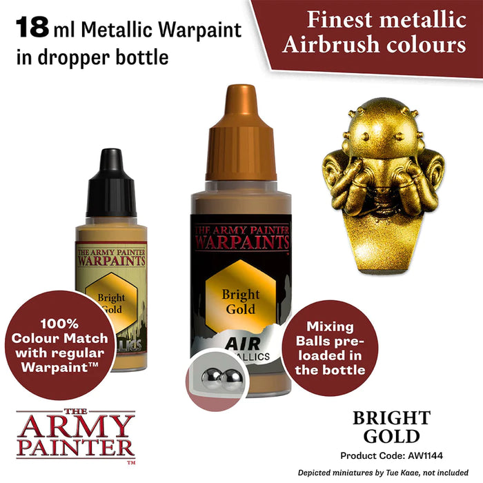 Warpaints Air Metallics: Bright Gold