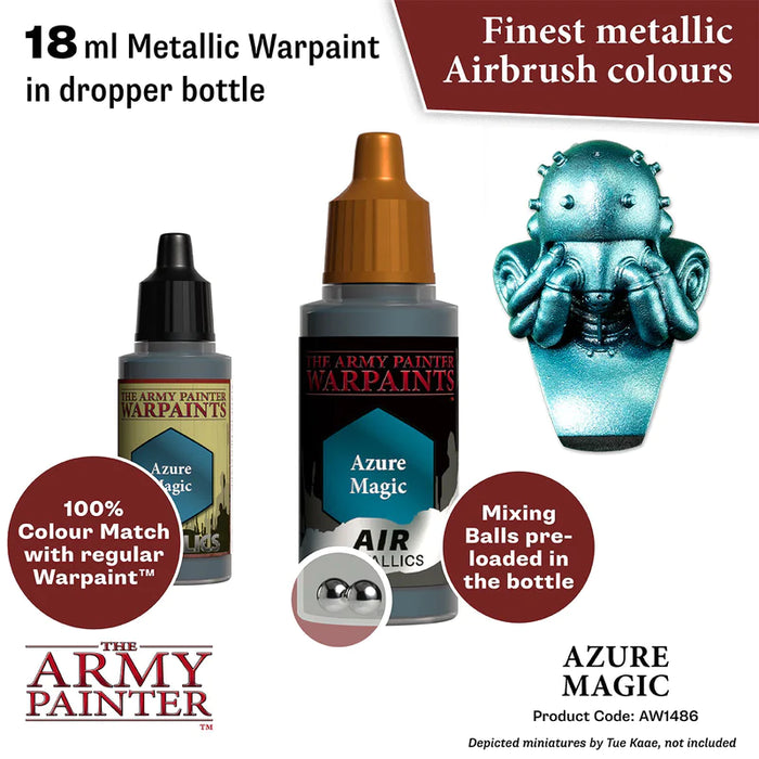 Warpaints Air Metallics: Azure Magic