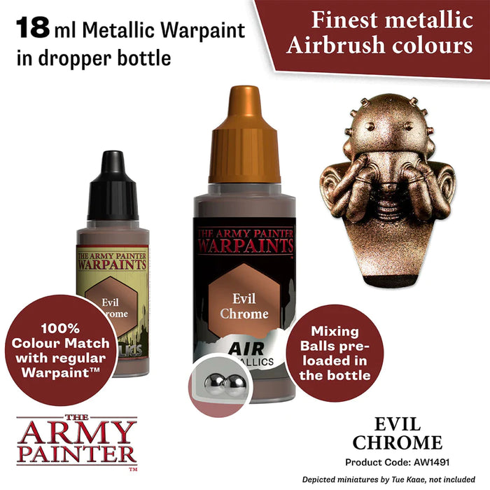 Warpaints Air Metallics: Evil Chrome