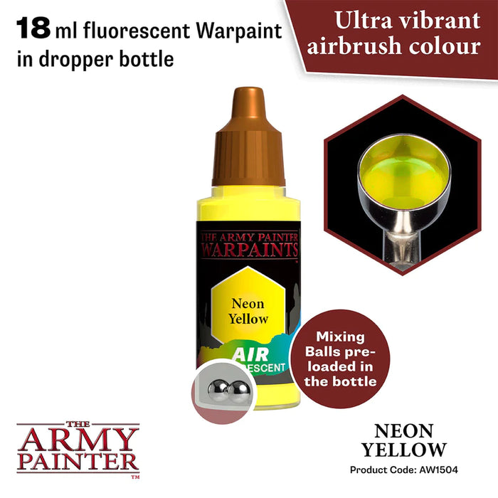 Warpaints Air Fluorescent: Neon Yellow