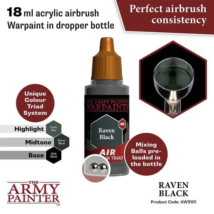 Warpaints Air: Raven Black