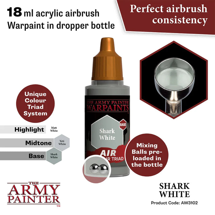 Warpaints Air: Shark White