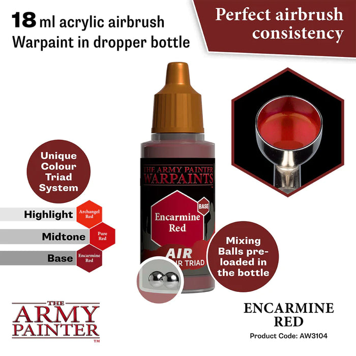 Warpaints Air: Encarmine Red