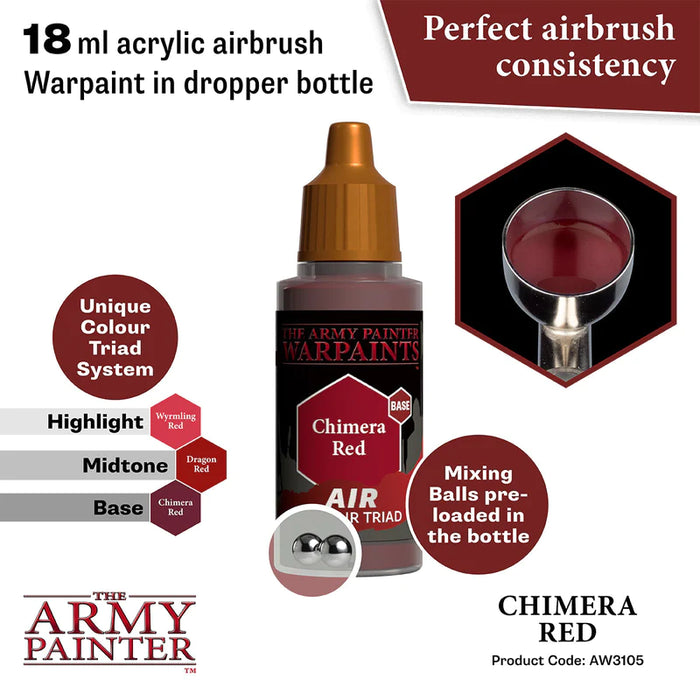 Warpaints Air: Chimera Red