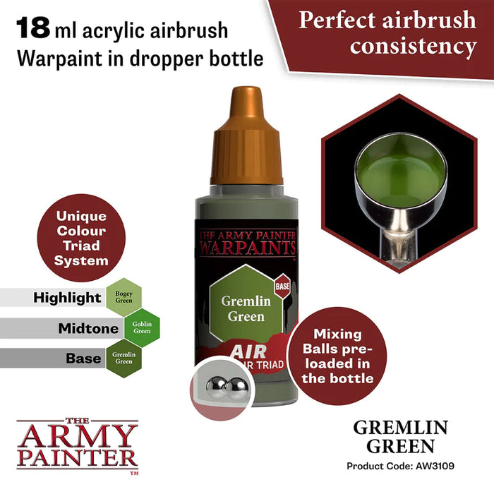 Warpaints Air: Gremlin Green