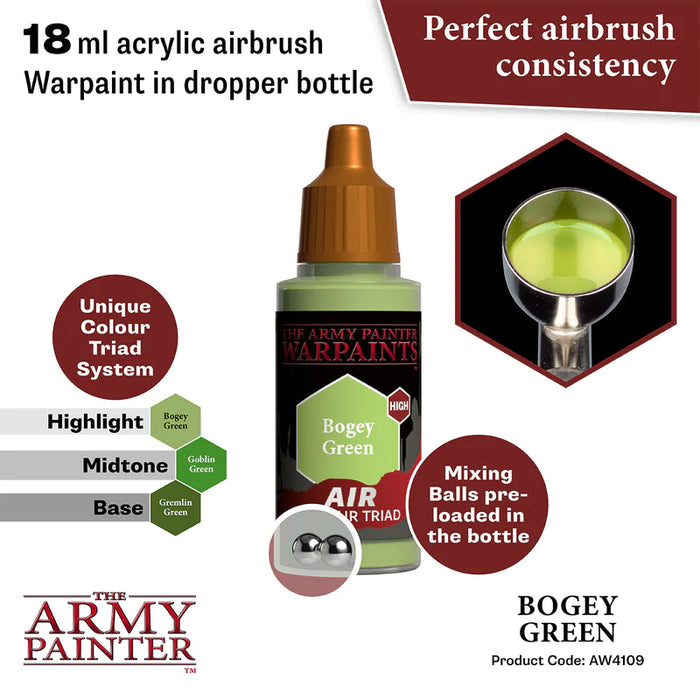 Warpaints Air: Bogey Green