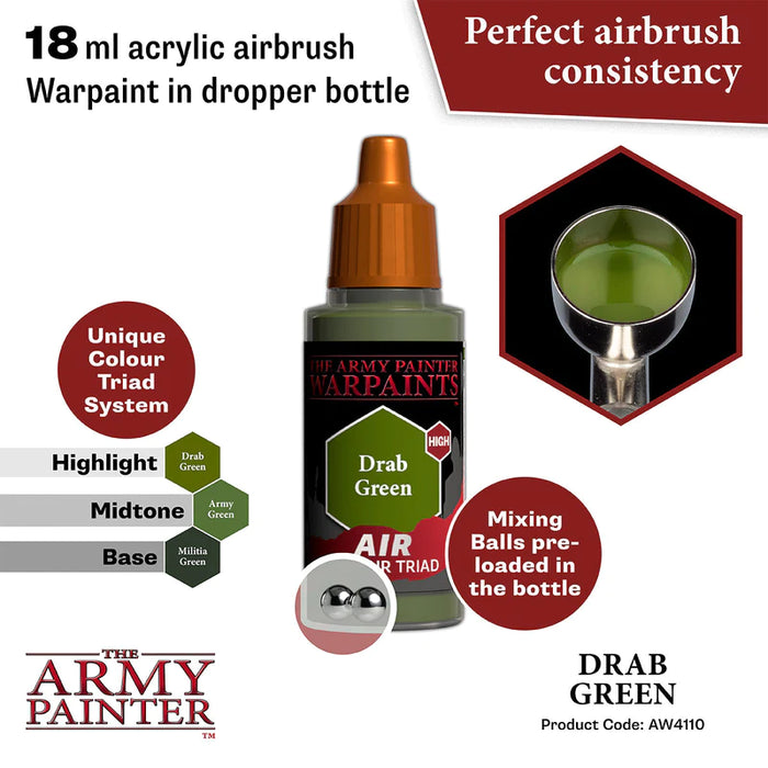 Warpaints Air: Drab Green