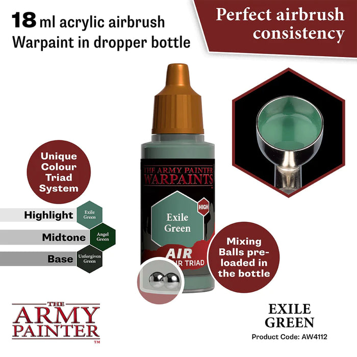 Warpaints Air: Exile Green