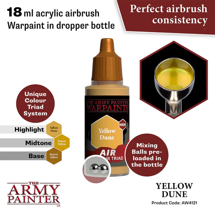 Warpaints Air: Yellow Dune