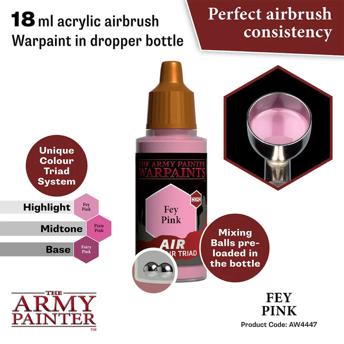 Warpaints Air: Fey Pink