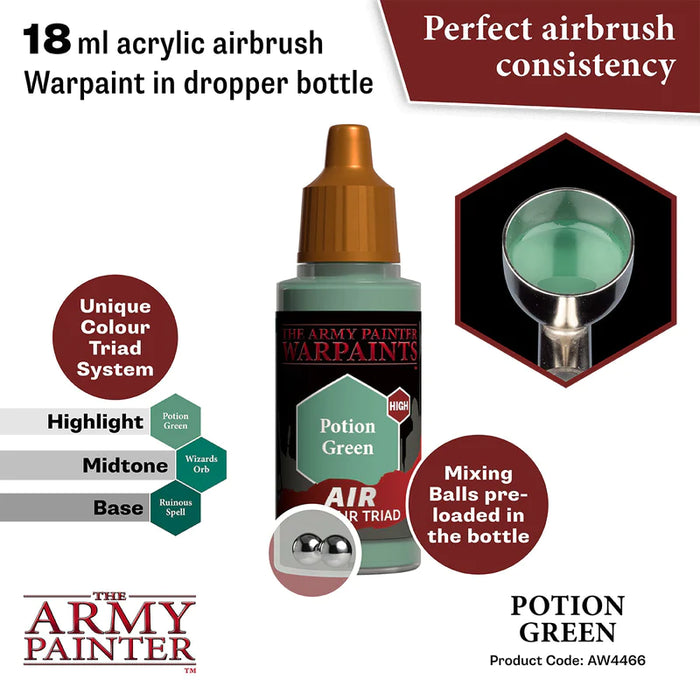 Warpaints Air: Potion Green