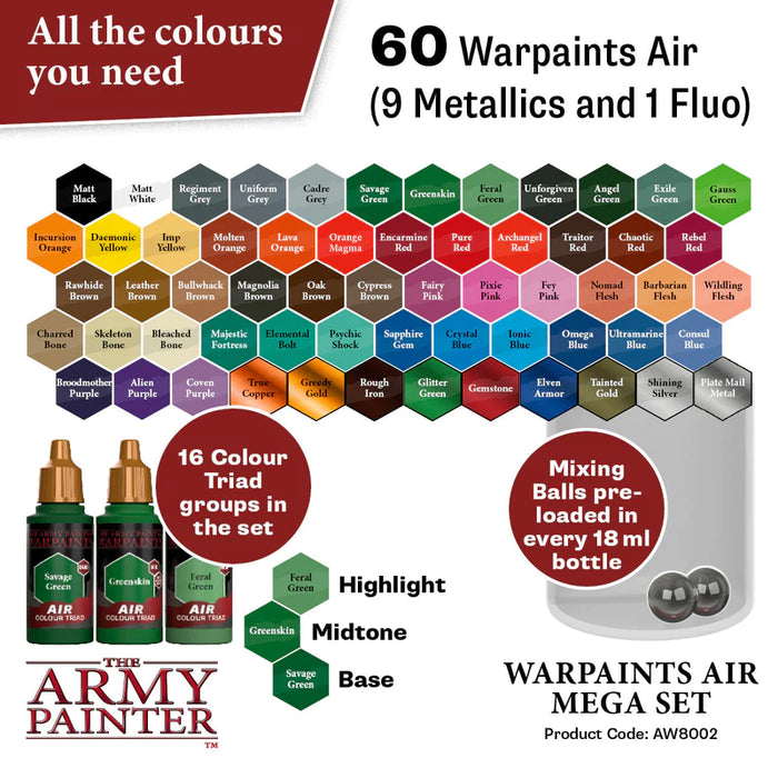 Warpaints Air Mega Set